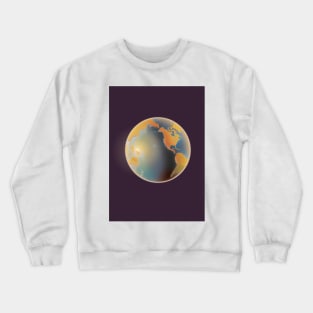 Planet earth Crewneck Sweatshirt